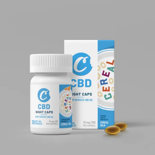 Cereal Milk Cookies CBD Night Caps from Cookies Carts USA